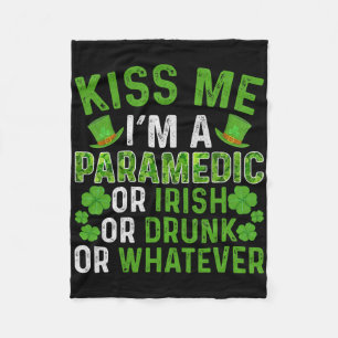 Kus Me Ik Ben Iers Drank Wat Dan Ook Paramedicus S Fleece Deken