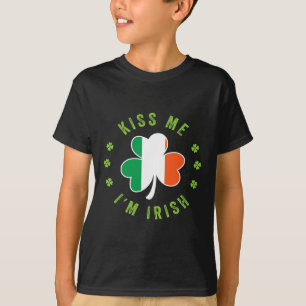 Kus Me Ik Ben Iers - Hispanic St Patricks Day T-shirt