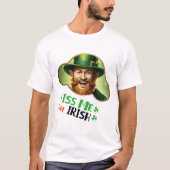 Kus me, ik ben Iers - Irish Folklore Fest T-shirt (Voorkant)
