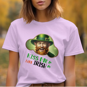 Kus me, ik ben Iers - Irish Folklore Fest T-shirt