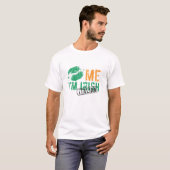 Kus Me Ik ben Iers / Italiaans T-shirt (Voorkant volledig)