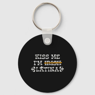 Kus Me Ik Ben Iers Latina - Hispanic St. Patrick's Sleutelhanger
