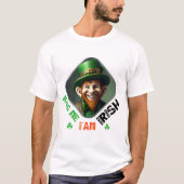 Kus me, ik ben Iers - Leprechaun's Hide and Seek T-shirt (Voorkant)