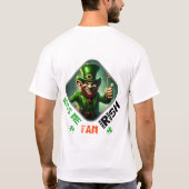 Kus me, ik ben Iers - Leprechaun's Scavenger Hunt T-shirt (Achterkant)
