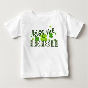 Kus me ik ben Iers Lucky Clover Groen St Paddy's