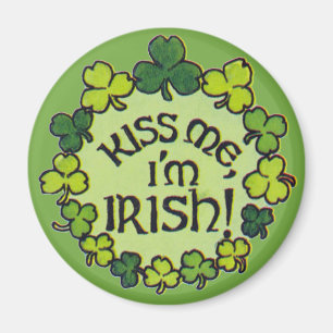 Kus me Ik ben Iers - Magnet