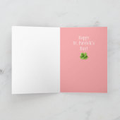 Kus me ik ben Iers met Kabouter Ducky Kaart (Binnen)