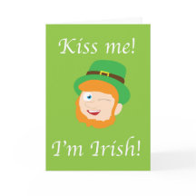 Kus me, ik ben Iers op St Patty's Day