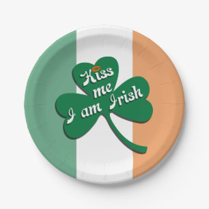 Kus me Ik ben Iers Papieren Bordje