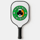 Kus Me Ik ben Iers Pickleball Paddle (Achterkant)