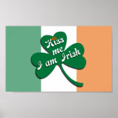 Kus me Ik ben Iers Poster (Voorkant)