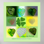 Kus Me Ik ben Iers Poster (Voorkant)