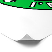 Kus Me Ik Ben Iers Poster (Hoek)