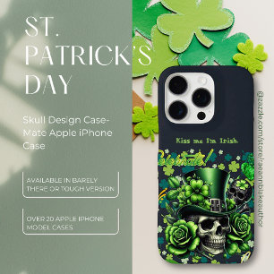 "Kus Me Ik Ben Iers" Schedel iPhone Case-Mate Case