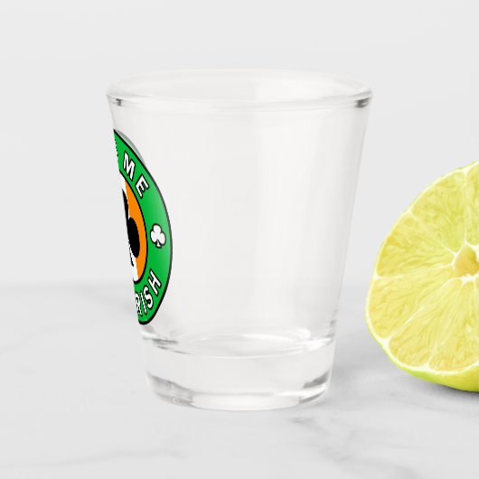 Kus Me Ik ben Iers Shot Glas (Rechts)