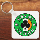 Kus Me Ik ben Iers Sleutelhanger (Voorkant)