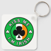 Kus Me Ik ben Iers Sleutelhanger (Achterkant)