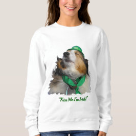 "Kus me ik ben Iers!" Sweatshirt