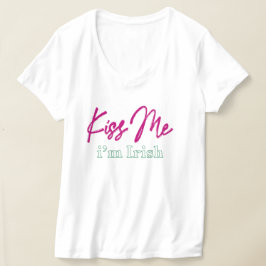 'Kus me, ik ben Iers' T-shirt