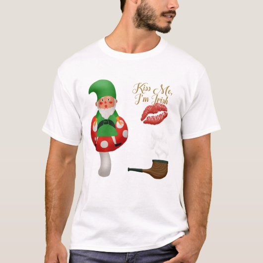 Kus Me Ik ben Iers T-shirt (Voorkant)