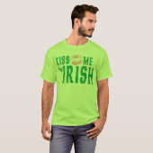 Kus Me Ik ben Iers T-shirt (Voorkant volledig)