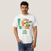 Kus me Ik ben Iers T-shirt (Voorkant volledig)