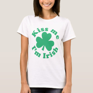Kus me Ik ben Iers T-shirt