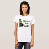 Kus me Ik ben Iers t-shirt (Voorkant volledig)