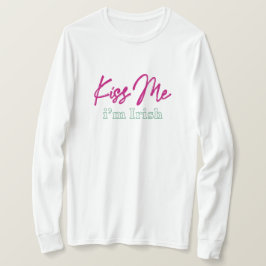 'Kus me, ik ben Iers' T-shirt