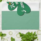 Kus me Ik ben Iers Theedoek (Gevouwen)