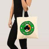 Kus Me Ik ben Iers Tote Bag (Voorkant (product))