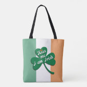 Kus me Ik ben Iers Tote Bag (Achterkant)