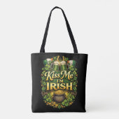 Kus Me, Ik Ben Iers Tote Bag (Achterkant)