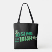 Kus me Ik ben Iers Tote Bag (Achterkant)