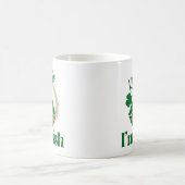 Kus me ik ben Ierse lips en shamrock Koffiemok (Center)