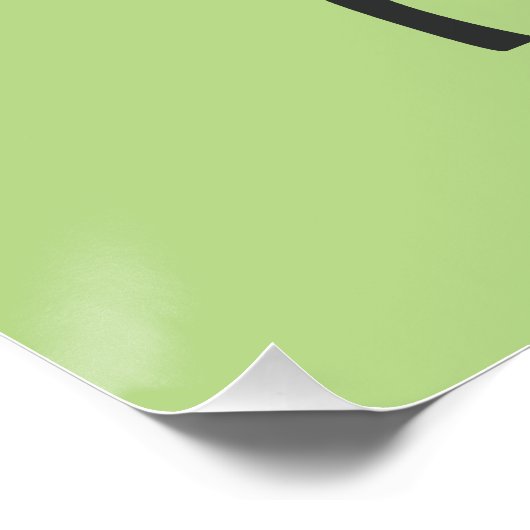 Kus me Ik ben Ierse slak Poster (Hoek)