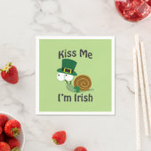 Kus me Ik ben Ierse slak Servetten (Insitu)