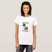 Kus me Ik ben Ierse slak T-shirt (Voorkant volledig)