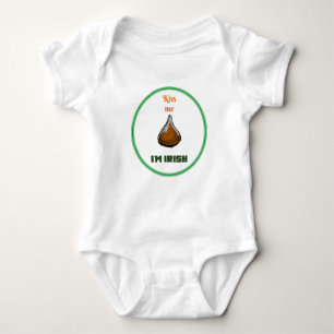 Kus me, ik ben Ierse St Patrick's Day Romper