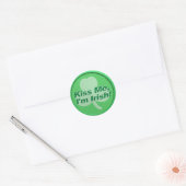 Kus me, ik ben Ierse stickers (Envelop)