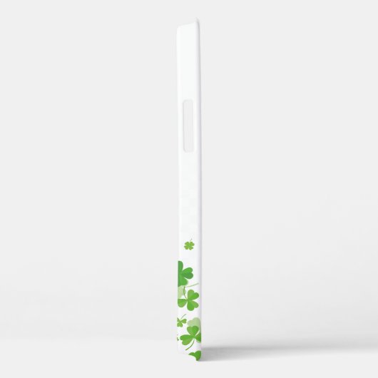 Kus me Ik ben Ierse verse groene shamrock Case-Mate iPhone Case (Achterkant / Rechts)