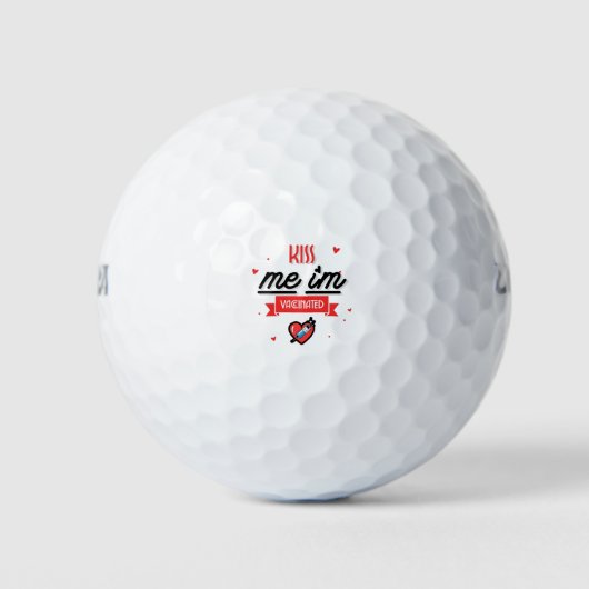 Kus Me, Ik Ben Ingeënt Golfballen (Voorkant)