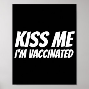 Kus Me Ik Ben Ingeent Kool Grappige Valentijnsdag Poster