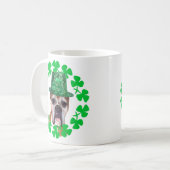 Kus me Ik ben Irish Boxer Dog mok (Voorkant links)