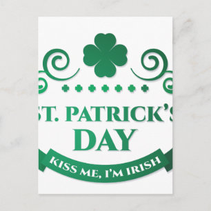 kus me ik ben irish briefkaart