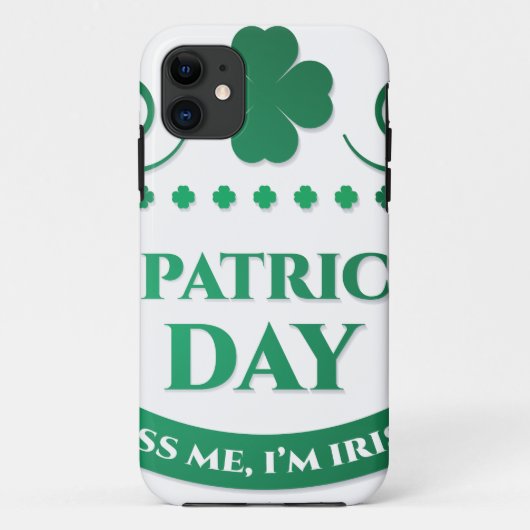 kus me ik ben irish Case-Mate iPhone case (Achterkant)