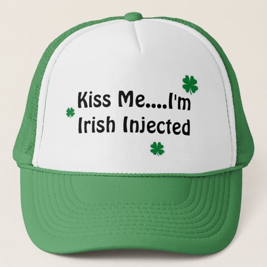 Kus me...Ik ben Irish Injected Trucker Pet (Voorkant)