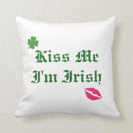 Kus me Ik ben Irish Pillow Kussen