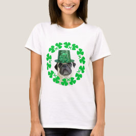 Kus me Ik ben Irish Pug t-shirt