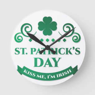 kus me ik ben irish ronde klok